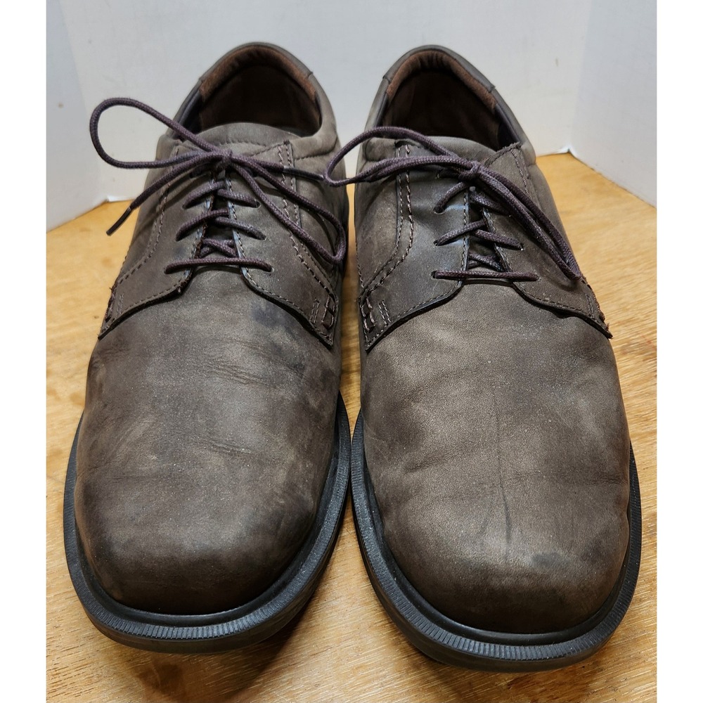 SAS Mens Ambassador Brown Nubuck Leather Oxford Shoes Made in USA 13 M D4936691
